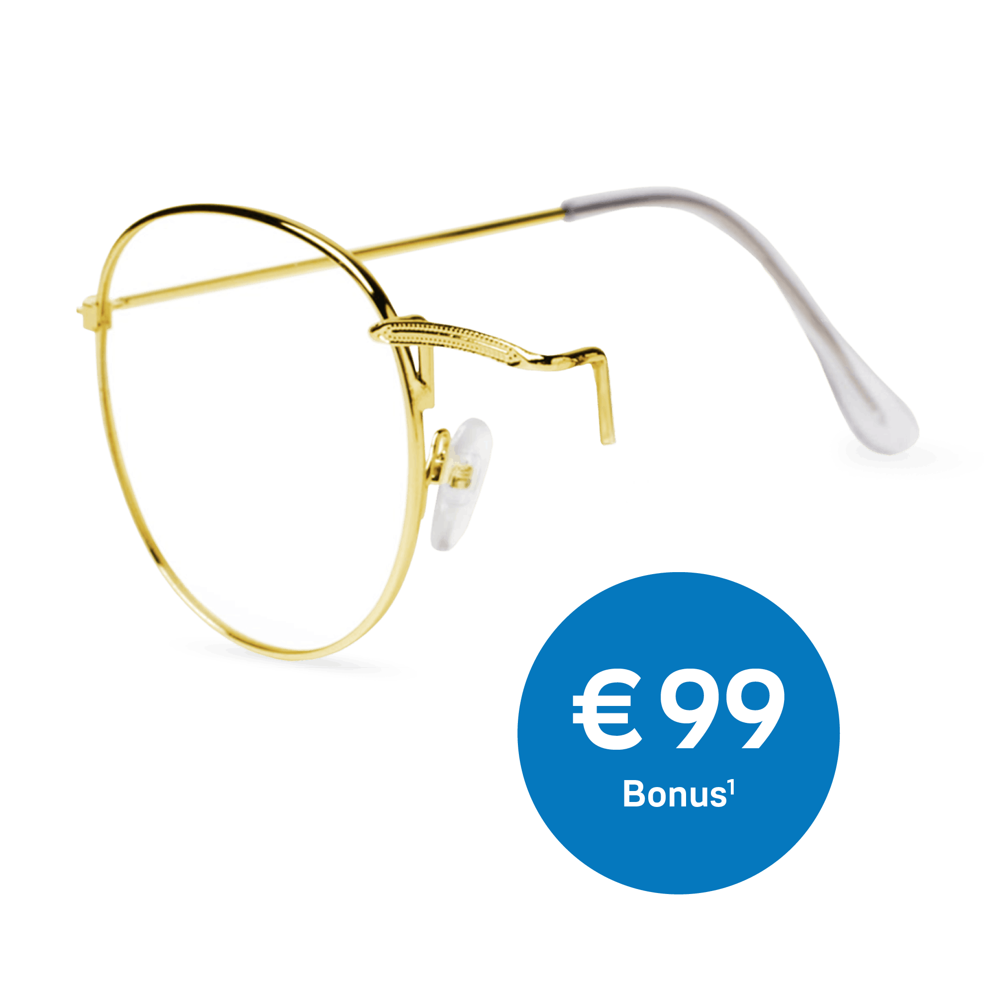halbe Brille mit € 99 Bonus